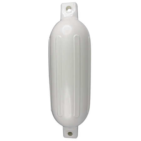 Seachoice Twin Eye Fender, 6.5" X 23", White 79021